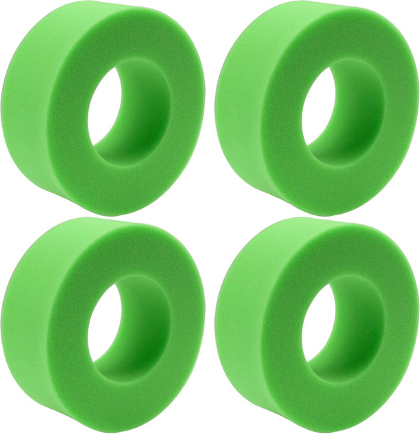 4PCS 1.9" RC Tire Foam Inserts, OD 105mm Fit 1.9inch Wheel Tires Compatible with Axial SCX10 Traxxas TRX4 Redcat Gen7
