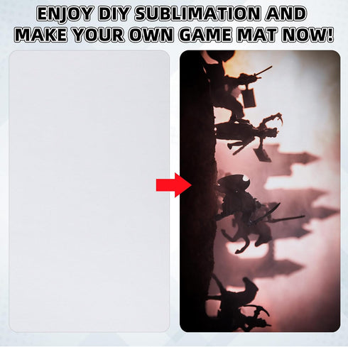 1 14 24 Inch Yexiya Pcs Card Game Mats x Playmat Sublimation Blanks Playmat Smooth Card Playing Mat for Board Games