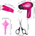 Styling Head Doll for Girls' Hair and Makeup Practice with Accessories and Hair Dryer