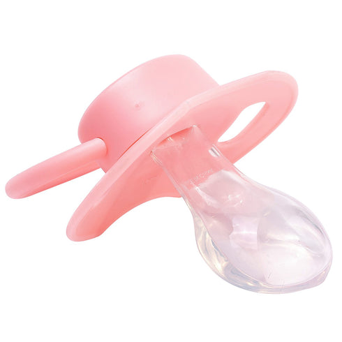 Set LittleForBig Bigshield Generation-II Big Sized Pacifier Printed - Pink Kitty and Blue Puppy