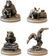 Tainted Grail The Fall of Avalon Companions Miniatures COMPONENT UPGRADE - Enhance Your Gameplay with Detailed Miniatures! Ages 14+, 1-4 Players, 2-3 Hour Playtime, Made by Awaken Realms