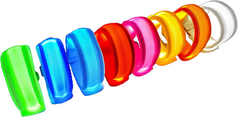 8 PCS LED Glow Bracelets, Light Up Wristbands for Christmas, Concerts, Festivals, Game Prizes, Rave Accessories