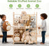 aiwo Large Stuffed Animal Storage Toy Organizer for Kids Room, Toy Chest Teddy Bear Storage for Toddlers, Stuffy
