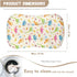 Sarogrorin Pastel Dinosaur Bed Sleeping Nest Cover Colorful Baby Lounger Covers Nursing Pillow Cover for Baby Boy Girl