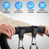 NxeAnnQi 4 Pack Premium Non-Slip Stroller Hooks, Adjustable Carabiner Clips, Multifunctional Baby Stroller Accessories