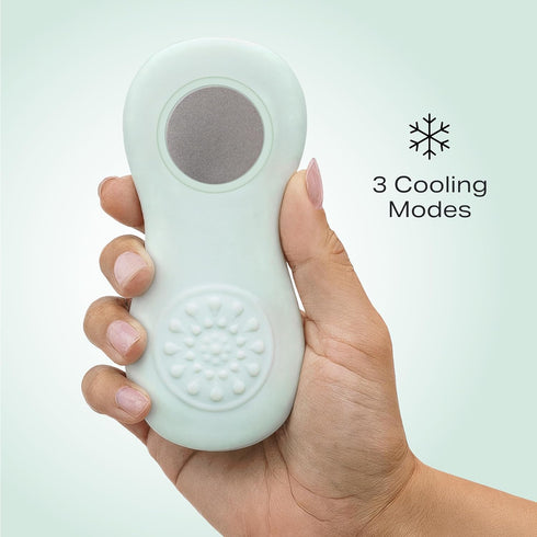 2-in-1 Zomee Cooling Lactation Massager Breastfeeding Support with Cooling & Gentle Vibration, Portable Rechargeable