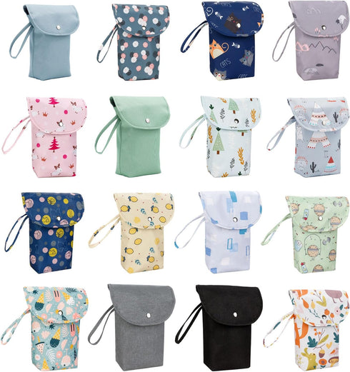 FANSHINUO Diaper Storage Bag Portable Large Capacity for Travel Organizers Oxfords Fabric Diaper Bag