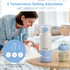 Travel,12.5oz Formula,Breastmilk,Water,3 Portable Bottle Warmer for Cordless Baby Milk Warmer on The go for Mins Fast