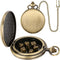Mini DND Dice Set: 7pcs Polyhedral Metal D&D Dice with Smooth Pocket Watch Shell Case, Gifts & Accessories