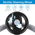 Accmor Stroller Steering Wheel Toy, Simulated Steering Wheel for Stroller Shopping Carts Cart Universal Detachable
