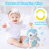 Fuzqq 0-6 Play,Tummy 0-12 Baby Toys Months,Musical Plush Stuffed Animal with Rattles & Crinkle Paper,Hanging Ring