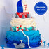Blulu 36 Pcs Shark Fin Cupcake Toppers, Ocean Animals Theme Party Picks for Baby Shower, Birthday, Summer Decorations