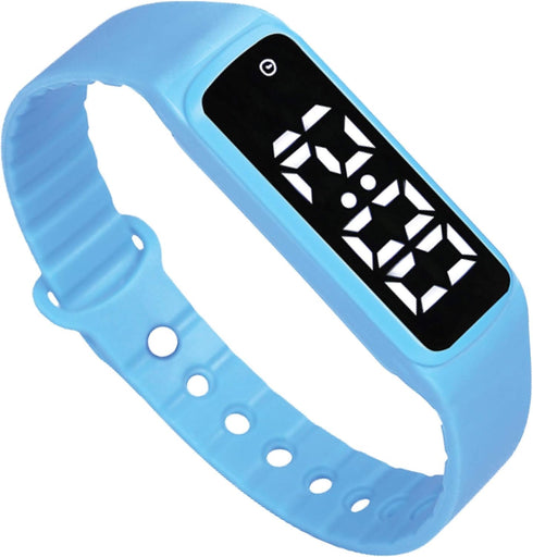 ABC123 Potty Training Watch - Baby Reminder Water Resistant Timer for Toilet Training Kids & Toddlers (Blue)