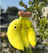Hofun4U Banana Plush Pillow - 17" Banana Stuffed Animal, Fruit Plush Toy for Holiday