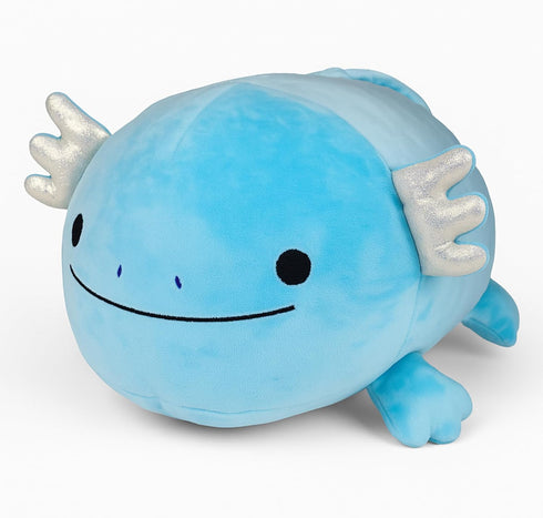 (24 inch) Pineapple Axolotl Plush Toy, Giant Soft Axolotl Stuffed Animal Pillow, Kawaii Plushies, Cute Squishy Plushie