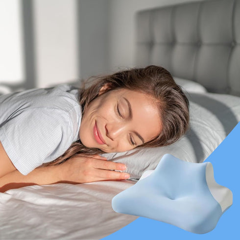 Generic Stomach Sleeping Pillow - Bed Cushion for Reading and Rest with Cotton Polyester Blend | Pregnancy Pillow
