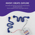 Lite Squishy Circuits Kit - Add-On with Additional Battery Holder, Explore Electrical Circuits with Play Dough