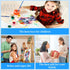 8-12 Decor(8x8 inch) Arttoplus Elephant Paint by Numbers Kit for Kids with Frame,Cute Kids Paint by Numbers Ages