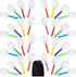Elcoho 32 Pack Colorful Plastic Magnifying Glasses for Young People Party Favors Educational Toys with Storage Bag
