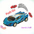 Inertia Drift Car Toy for Kids 3-6 Years, 2 Pack Push Go Friction Powered Stunt Cars, Gifts for Boys and Girls