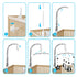 35 3 FEISIKE Baby Crib Mobile, Crib Toys Hanging with Lullabies, Modes Digital Musical BoxTurn Only, Music Only, Turn