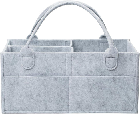 Mr. Pen- Baby Diaper Caddy Organizer, Grey, Large, Diaper Organizer, Car Diaper