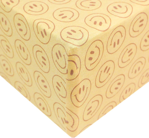 Copper Pearl Premium Knit Baby Crib Sheets for Standard Mattresses, Breathable and