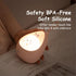 TriPro Cute Kitty Motion Sensor Night Light Wall Lamp,Rechargable,Bedroom Decoration for Kids Baby Toddler Teen Gift