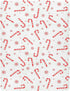 Pfrewn Christmas Crib Sheets for Boys Girls Red Candy Cane Snowflakes Fitted