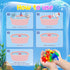 20 24 Set, Flavery Magic Water Elf Toy Kit, Fairy Water Gel Kit with Magic Gels and Shape Molds, Craft for Kids, Aqua