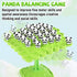 kykake Panda Balance Game Toys,Balance Game Tree Two-Player Parent-Child Interactive Family Tabletop Puzzle Montessori