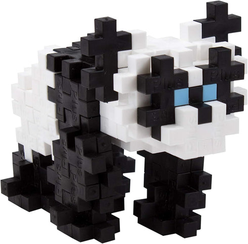 PLUS PLUS – Panda, 70 Piece Construction Building Stem/Steam Toy, Interlocking Mini Puzzle Blocks