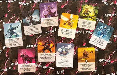 Riftforce Strategy Board Game - 3 Different Actions to Choose from with 30 Minute Play Time for Ages 10 and Up