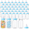 48 Pcs 4.5 Inch Baby Bottle Shower Favor Mini Plastic Candy Bottle