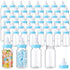 48 Pcs 4.5 Inch Baby Bottle Shower Favor Mini Plastic Candy Bottle