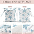 zcyxuuw 4Pcs Waterproof Wet Bag for Swimsuit, Travel Beach Wet Dry Bag, Hidden Zipper Reusable Rainbow Starfish Decor