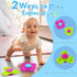 Suction Cup Spinner Toys for 1 Year Old, 3 Pcs Spinning Toys for Toddlers 1-3, Sensory Bath Toys