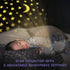 BEREST Baby Sleep Soother with Projector Night Light & Auto-Off Timer, Musical Sheep Plush Toy with White Noise
