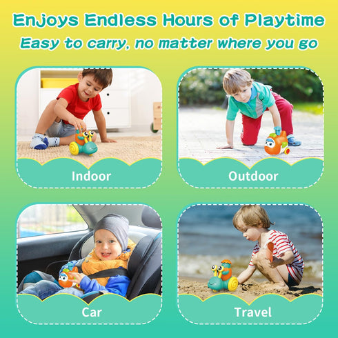 vusum 1 6-12-18 1-3,1 1 2 3 4 Toddler Toys for Year Old Boy,Press to Go Car Baby Toys Months,Push Toy Cars for Toddlers