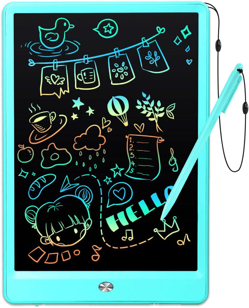 EooCoo Toys for Ages 3-6, 10 Inch LCD Writing Tablet, Electronic Drawing Board, Kids Birthday Gift, Travel Essential