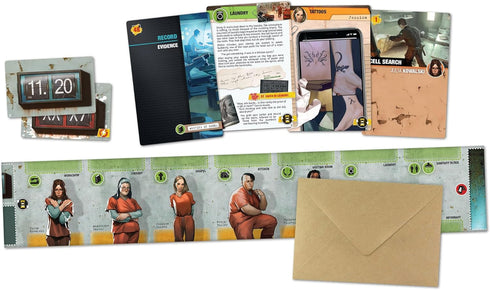 IELLO: Guilty: Houston 2015 Cooperative Board Game, Deduction Murder Investigation, Ages 18+, 1-99 Players