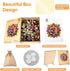500 16.5'' 16.4'' Mys Aurora Mandala Wooden Puzzles for Adults, Piece Unique Shaped Wood Evil Eye Jigsaw Puzzles