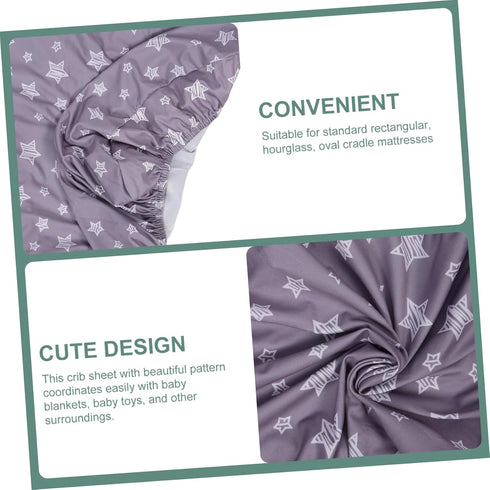 Soft and Breathable Changing Pad Cover for Baby Girls - Removable