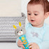 6 6 Bambiya Bunny Baby Teething Toy for Months and Up - Baby Teether, Rattle & Musical Toy with Lights, Fun Sound