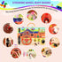 1-3, Montessori Wooden Busy Board with Steering Wheel & Driving Toys - Sensory Activity Boards for Toddlers Car Themed