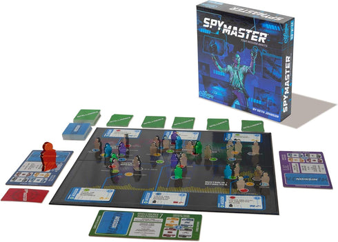 Calliope Games SpyMaster - Strategy Spy Board Game for Kids & Adults - Perfect for Family Game Night, 2-6 Players