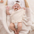 Loveys for Babies, 2 Pack Organic Cotton Muslin with Attachable Snap Closure - Loveys for Babies Newborn Baby Lovey Security Blankets for Babies Baby Blanket (khaki) by PEIPEIWU