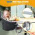 6-36 Counter Orzbow Hook On High Chair, Portable Table Highchair Seat for Babies & Toddlers Months, Collapsible Clip On