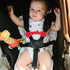 Anti Escape Baby Harness Chest Clip - Red (2 Pack), Prevents Kids from Taking Arms Out of Car Seat