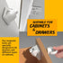 UPGRADED LICYFERN Magnetic Cabinet Locks (8 Locks & 2 Keys) - Invisible Baby Proofing Child Safety Lock, Easy to Install